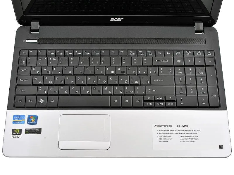 Замена шлейфа Acer Aspire E1-571G