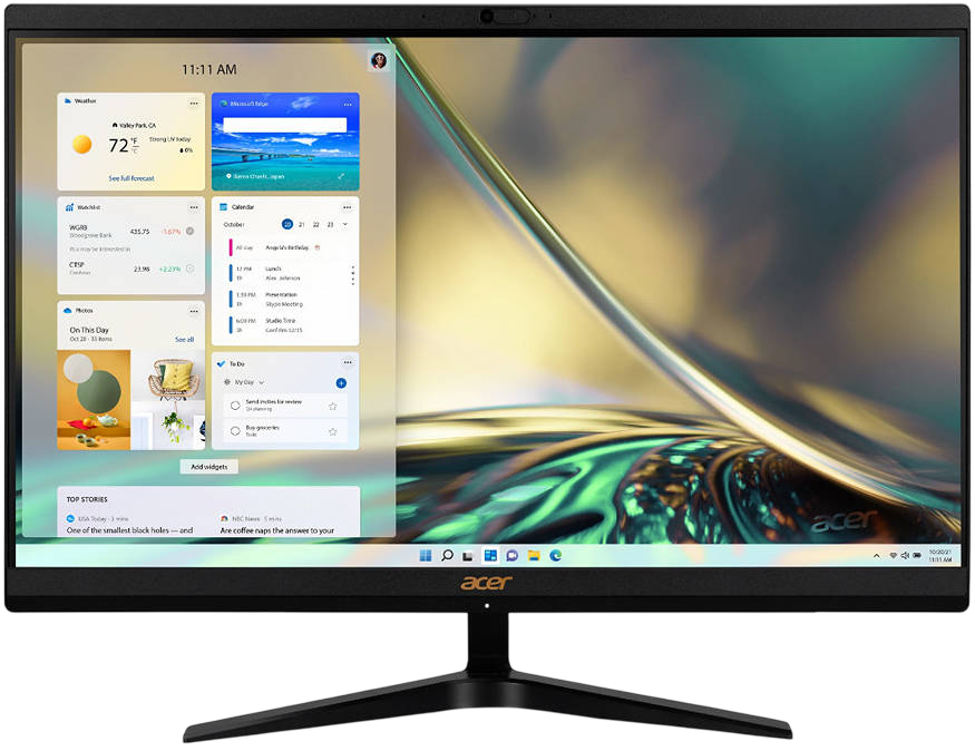 Устранение ошибок Acer Aspire C24‑1700